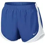 Nike Women's Dry Tempo Shorts - Blue/White - XL