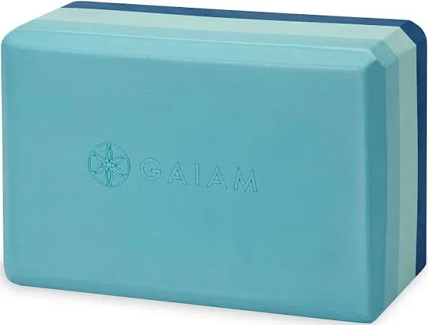 Gaiam Tri-Color Yoga Block