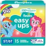 Pampers Easy Ups Training Underwear, Size 5t-6t, Girls