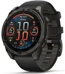 Garmin Fenix 8 AMOLED Sapphire 47mm / Carbon Gray/Black