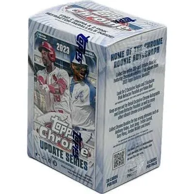 2023 Chrome Updates Baseball Factory Sealed Value Box