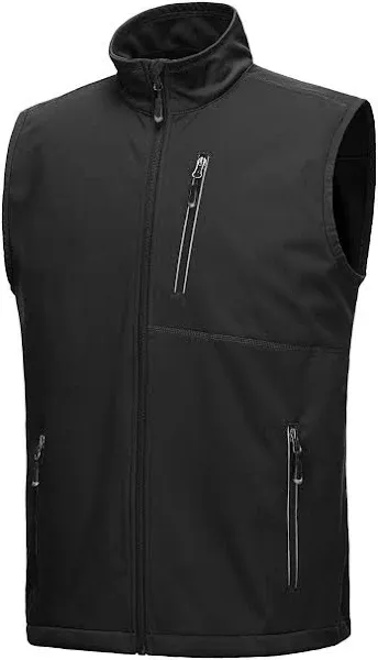 33,000ft Men&#039;s Windproof Lightweight Golf Vest Outerwear with Pockets