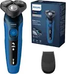 Philips S5466 Wet & Dry Shaver ComfortTech 360° Contour Flex Heads Trimming