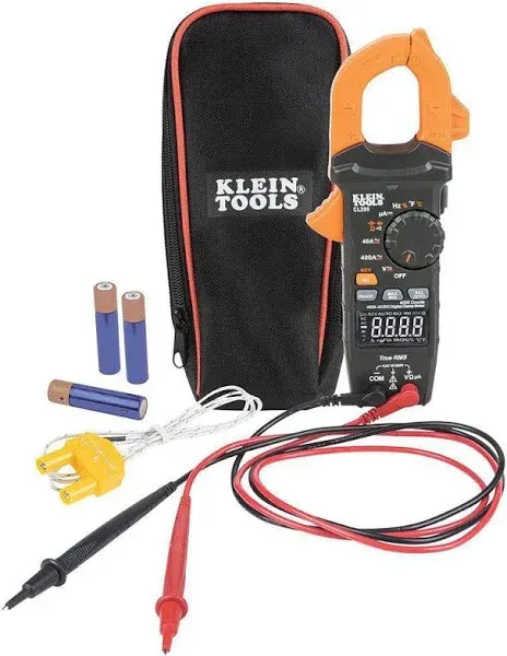 KLEIN TOOLS 400A AC/DC AUTO-RANGING DIGITAL CLAMP METER (AR1000037)