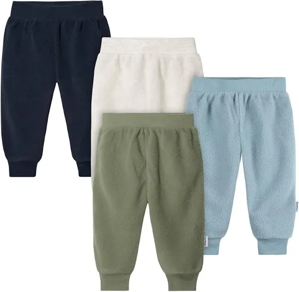 Gerber Baby 4-Pack Neutral Fleece Pants