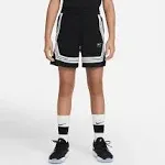 Nike Girls Fly Crossover Shorts - Black/White Size L