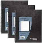 Mead Cambridge Limited Business Notebooks, Legal Ruled, 1 Subject, 3-Pack (73397)