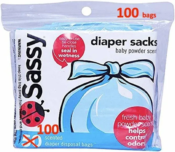 Sassy Disposable Diaper Sacks