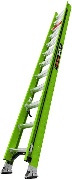 Little Giant Ladders HyperLite M24 24-ft Fiberglass Type 1a- 300-lb Load Capacity Telescoping Extension Ladder