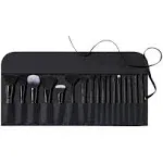 e.l.f. Ultimate Makeup Brush Set & Travel Roll 17-Piece Brush Kit Brushes for Eyeshadow Foundation Powder Concealer & More Vegan & Cruelty-Free