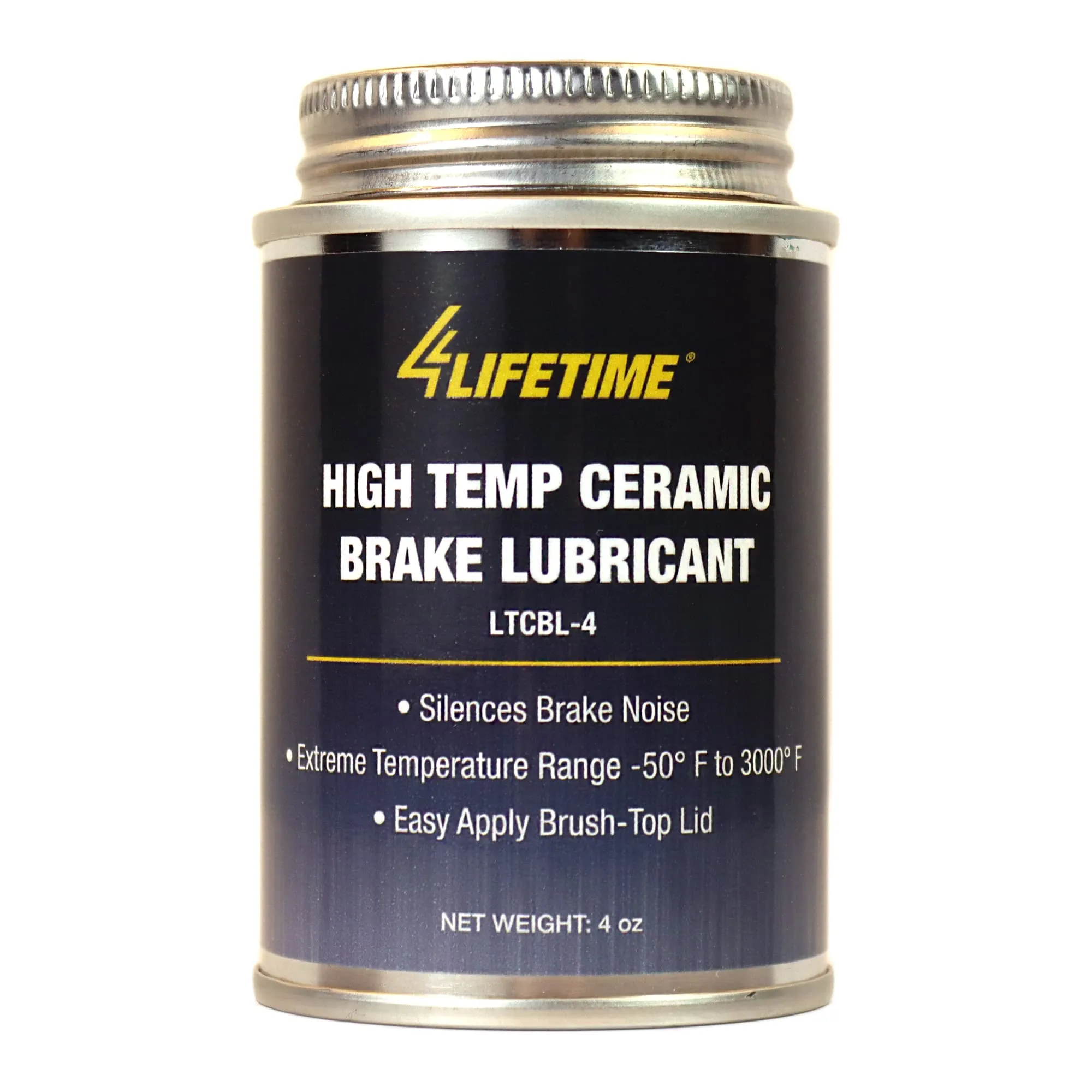 High Temp Ceramic Brake Lubricant - 4oz Brush Top Can