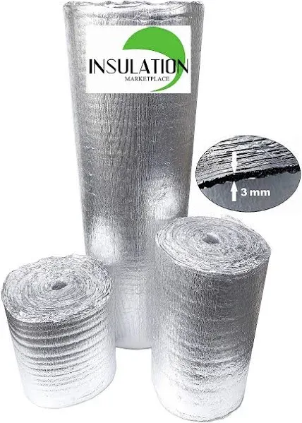 SmartSHIELD -5mm Reflective Insulation Roll Foam Core Radiant Barrier