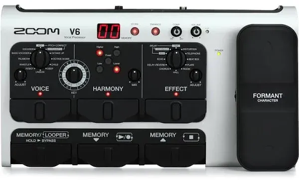 Zoom V6-SP Vocal Effects Processor Pedal