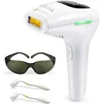 XSOUL IPL Hair Removal Device Permanent for Women and Men Flashes Painless At-Home Hair Remover Armpits Back Legs Face