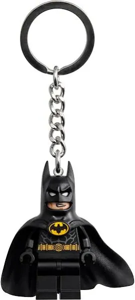 BRAND NEW PVC THE LEGO BATMAN MOVIE &#034;BATMAN&#034; KEYRING  BAG TAG 99