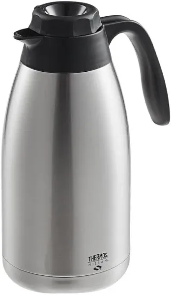 Thermos FN371 64 oz. Brew-Thru Stainless Steel Vacuum Insulated Carafe