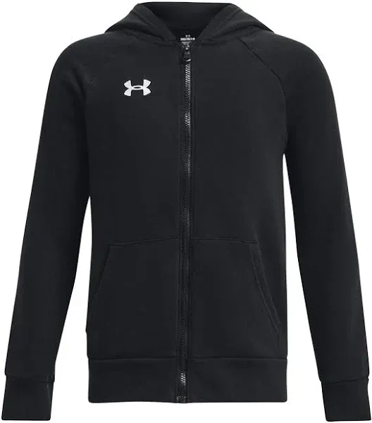 Boys' UA Rival Fleece Full-Zip Hoodie