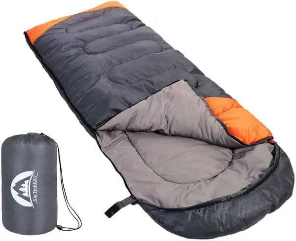 Sleeping Bag 3 Seasons (Summer, Spring, Fall) Warm &amp; Cool Weather - Lightweig...