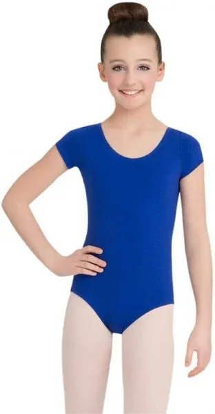 Capezio Short Sleeve Leotard Girls