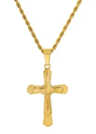 Crucifix Pendant (Gold)