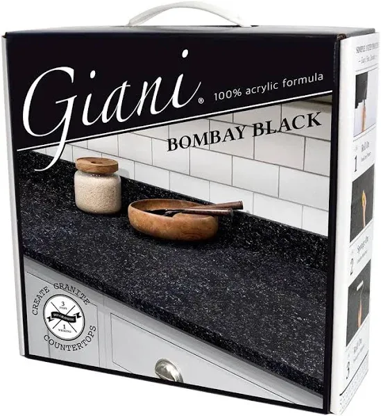 Giani Granite 2.0 - Chocolate Brown Countertop Kit