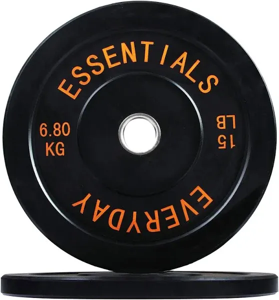 BalanceFrom Color Coded Olympic Bumper Plate Weight Plate