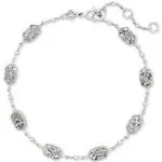 Kendra Scott Emilie Chain Bracelet in Platinum Drusy