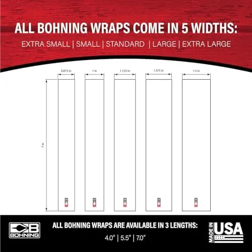 Bohning 7&#034; Solid Wrap 7&#034; Neon Green Standard Arrow Wrap, 12pk (501051NG)