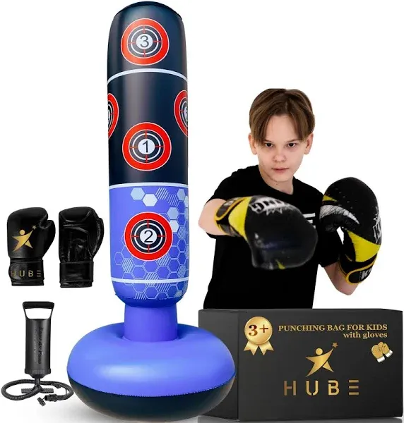 Hube Fun and Stable Inflatable Punching Bag