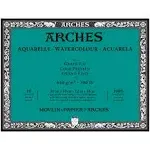 Arches Aquarelle Watercolor Block 300 lb. Cold Press 12 in. x 16 in.