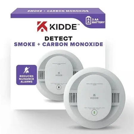 Kidde Battery-Operated Combination Smoke & Carbon Monoxide Detector