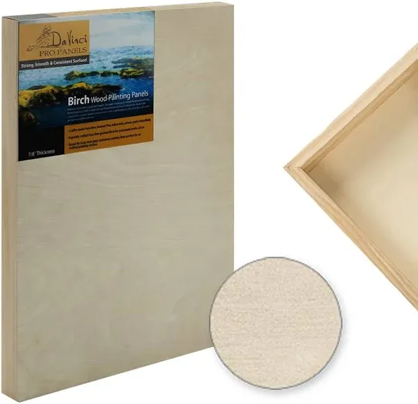 Da Vinci Pro Birch Wood Painting Panels