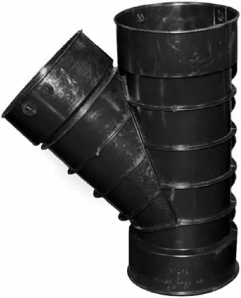 Advanced Drainage Systems 4" Corrugated Wye 0422AA