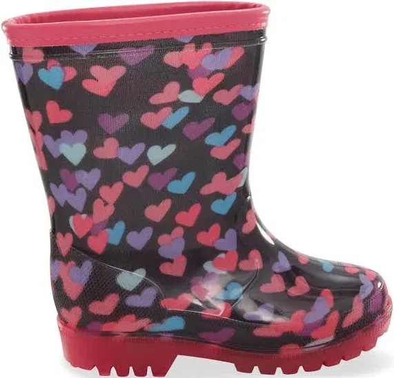 Stride Rite Kids Unisex Light-Up Misty Rain Boots