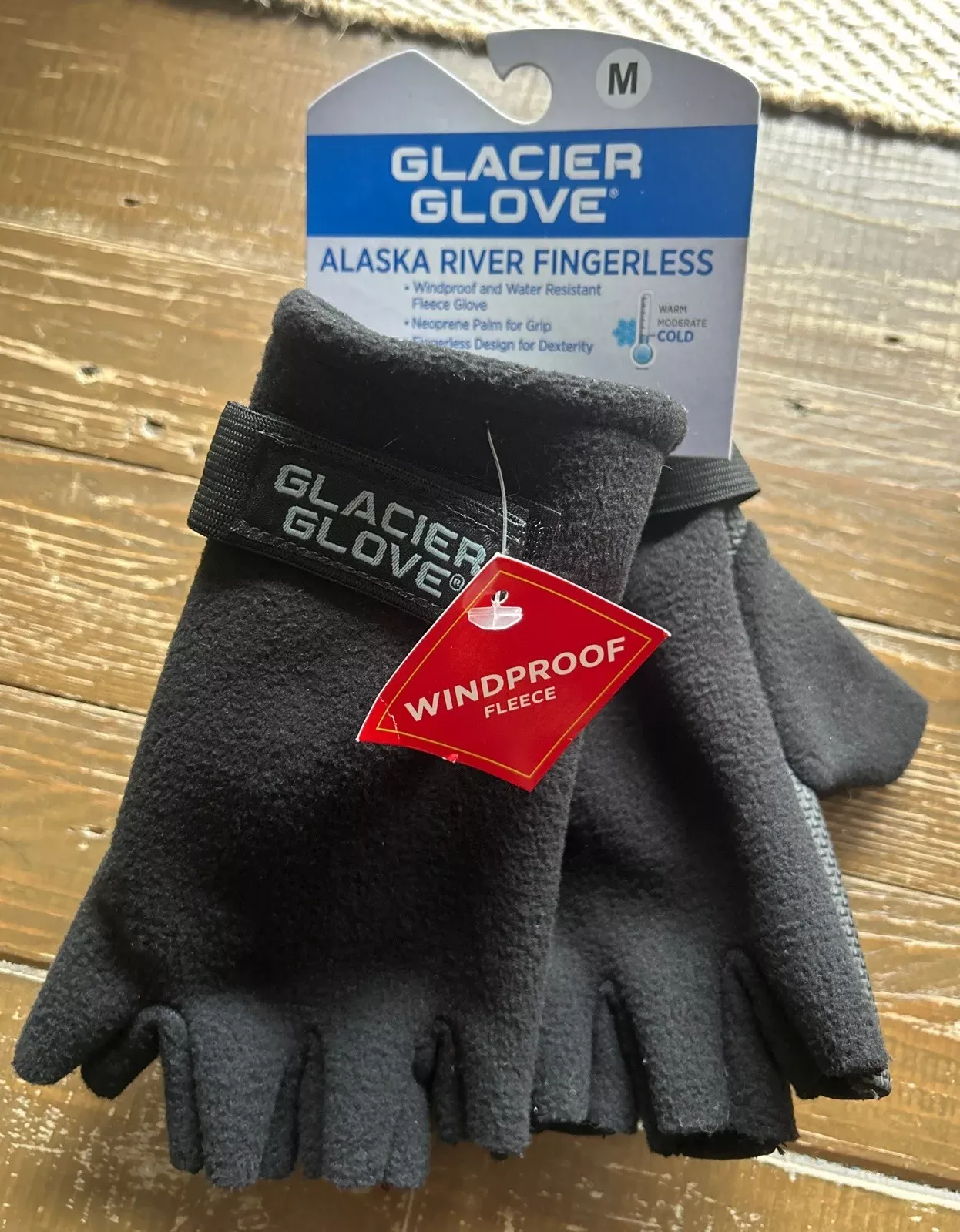 Glacier Glove Alaska River Fingerless