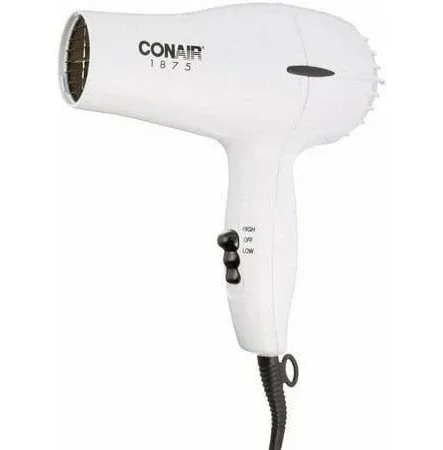 Conair 1875 Watt Mid-Size Styler Hair Dryer, White