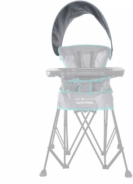 Baby Delight Go With Me Uplift Deluxe Portable High Chair with Canopy