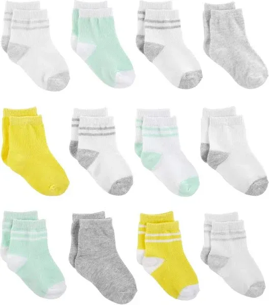 Simple Joys by Carter's Baby 12-Pack Socks