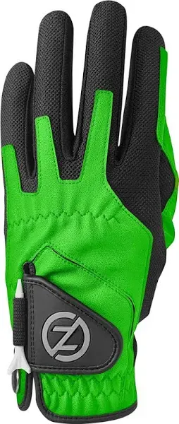 Zero Friction Men's Compression-Fit Synthetic Golf Glove, Universal Fit One Size