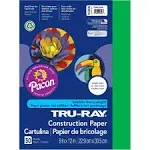 Tru-Ray Construction Paper 9x12&#034; Festive Green BN12