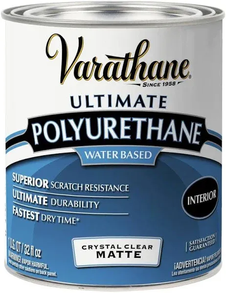 Varathane 262074 1 Quart Clear Matte Soft Touch Polyurethane