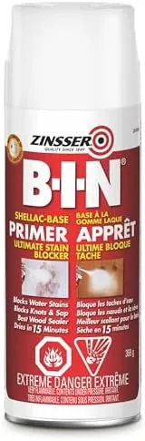 Zinsser B-I-N Primer Sealer Spray, 13 Oz (Pack of 6)