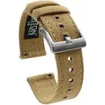 Khaki Crafted Canvas Watch Band Watch Band