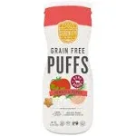 SERENITY KIDS: Tomato and Herbs Puffs Grain Free With Bone Broth, 1.5 oz