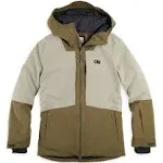 Outdoor Research Men's Snowcrew Jacket - Small - Loden / Flint