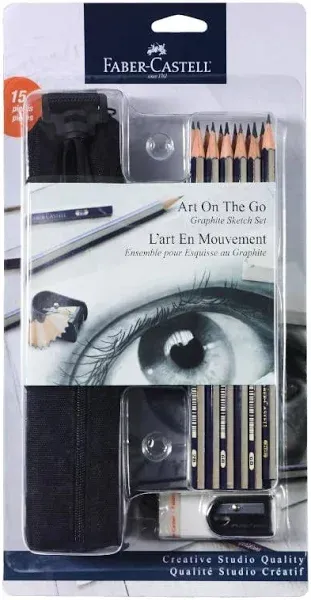 Faber-Castell Art On-The-Go Graphite Pencil Set