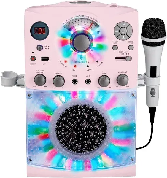 Singing Machine Portable Karaoke Machine