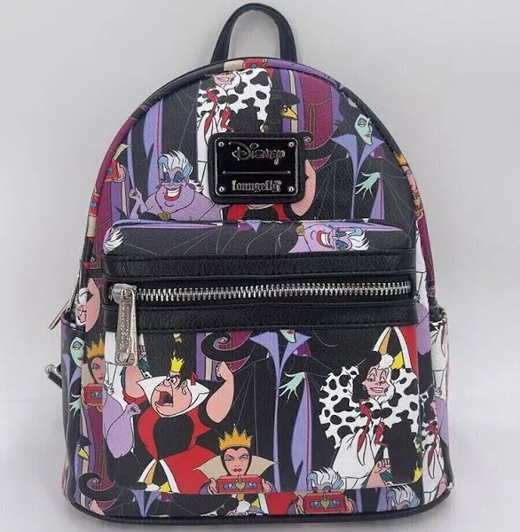 Ursula Loungefly Evil Queen Gift Cute Villains 2023 Mini Backpack Disney