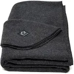 Arcturus Military Wool Blanket - Charcoal | 4.5 lbs (64" x 88")