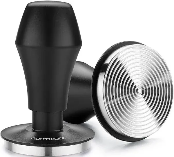 Normcore Espresso Coffee Tamper V4 With Titanium PVD Coating Flat Base